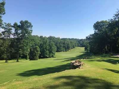 Elevated tees at the 8th Foothills