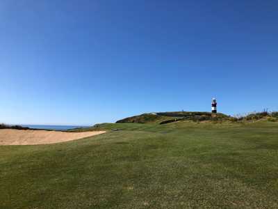 the lighthouse from the fairway